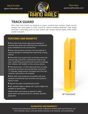 Track Guard - Product Information Sheet - Photo