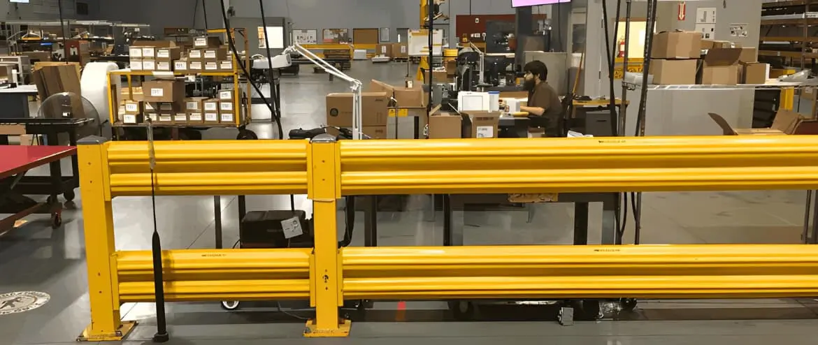 Protect People & Property: Warehouse Guard Railing Solutions